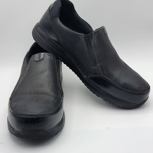 Rockport Works Women's Steel Toe Primetime Casuals Work Black Size 11.5 W. #1589